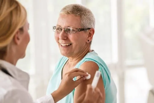 flu vaccine at home dubai