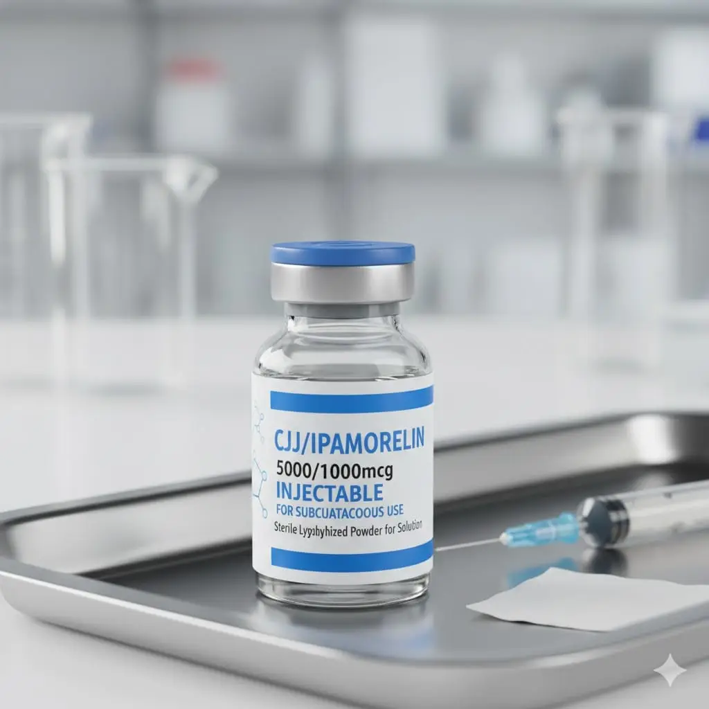 CJC Ipamorelin 5000 10000mcg injectible at home