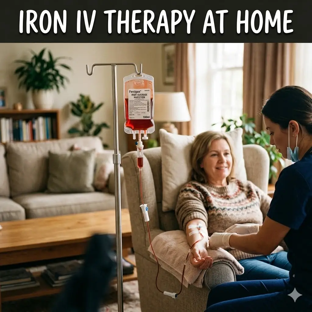 Iron IV Therapy Dubai Home